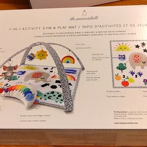 The Peanutshell Unisex Baby Play Gym & 7-in-1 Play Mat - Playmat Baby Toys new